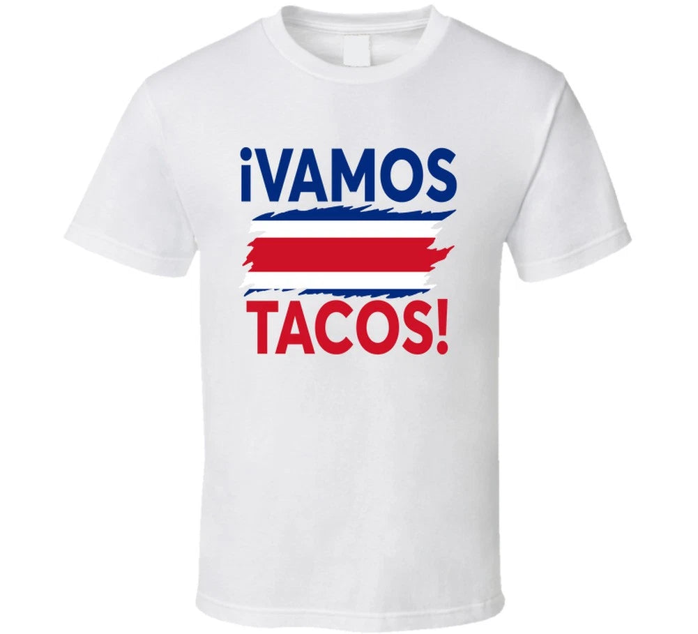 Ivamos Tacos Costa Rica Soccer Football Fan T Shirt