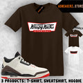 Tee Shirt Matching AJ 3 World's Best Dad 2026 Match Sneaker Krispy Kicks T-Shirt