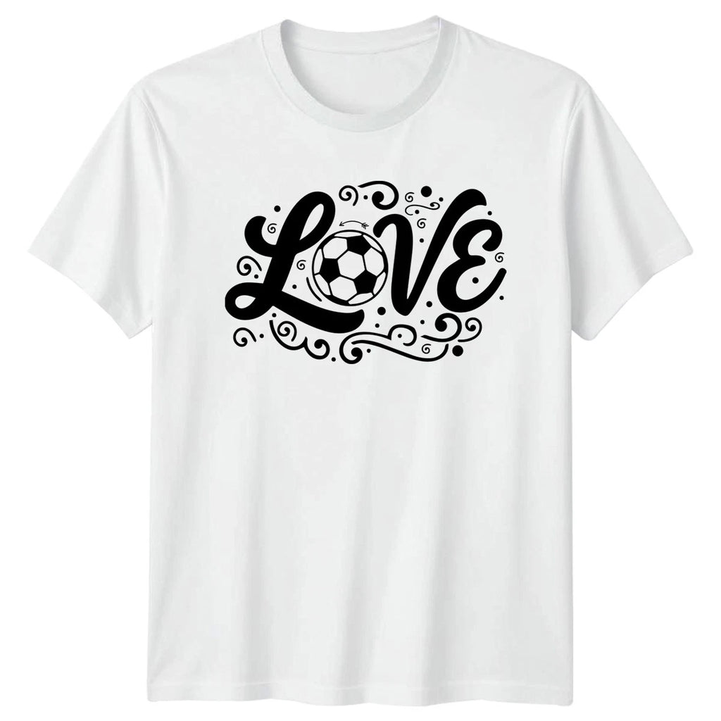 Love Womens T-Shirt Soccer Girl Soccer Birthday Gift For Her
