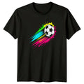 Soccer Ball Splatter Art T-Shirt Sports Fan Soccer Birthday Gift For Him And Her