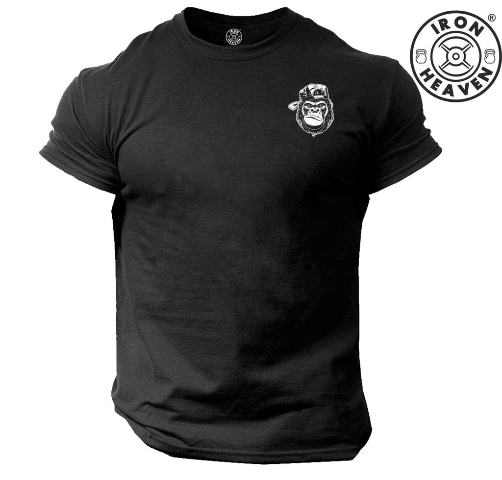 Cool Gorilla T Shirt Small Gym Clothing Bodybuilding Training Workout Boxing Top