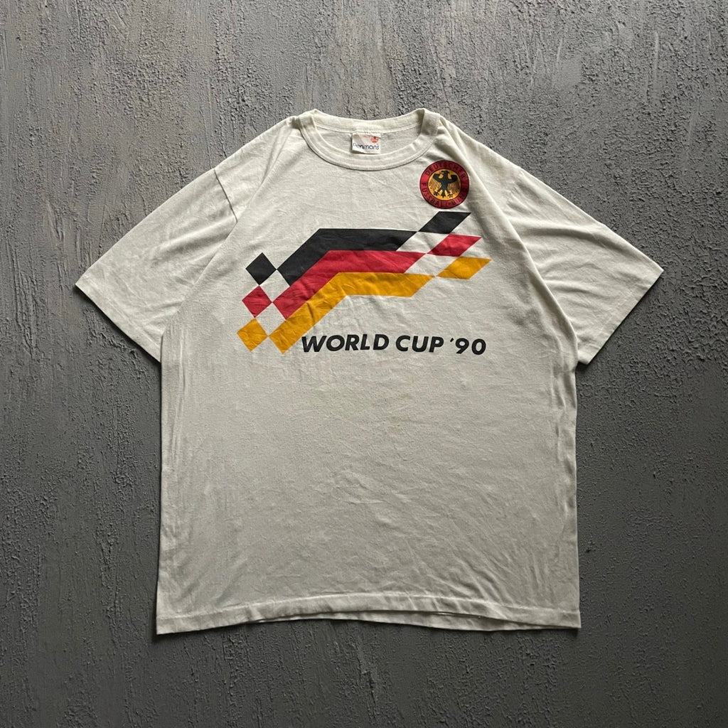 Vintage FIFA Germany World Cup shirt Mens XL White 90s Deutscher Fussball soccer