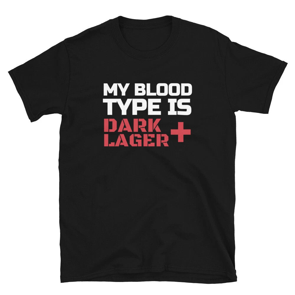 Beer Dark Lager Party Joke Drinking T-Shirt