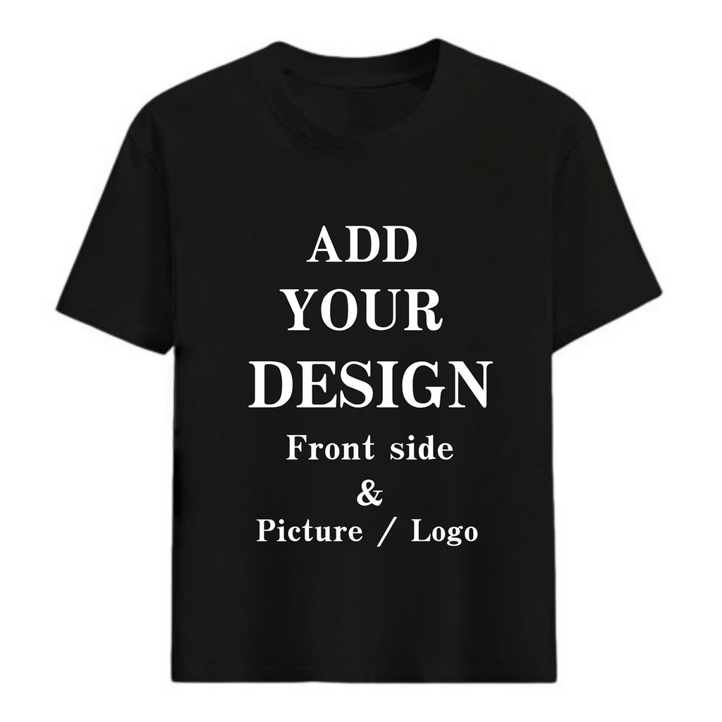 Nullblock Front Graphic T Shirt Black White S-5XL Casual Street Tee