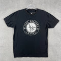 LBF Live Breathe Futbol Black Graphic T Shirt Mens Size Large Soccer Sportswear