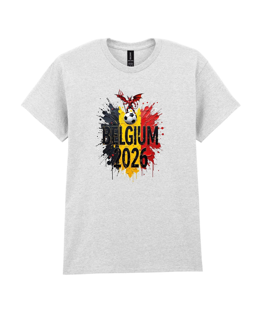 Belguim World Cup 2026 T-Shirt football mens women unisex gildan
