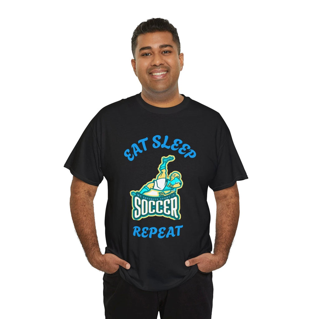 My Favorite Sport is Soccer Eat Sleep Repeat T Shirt Sports It's Coming to USA