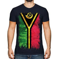 VANUATU GRUNGE FLAG MENS T-SHIRT TEE TOP NI-VANUATU VANUATUAN GIFT SHIRT