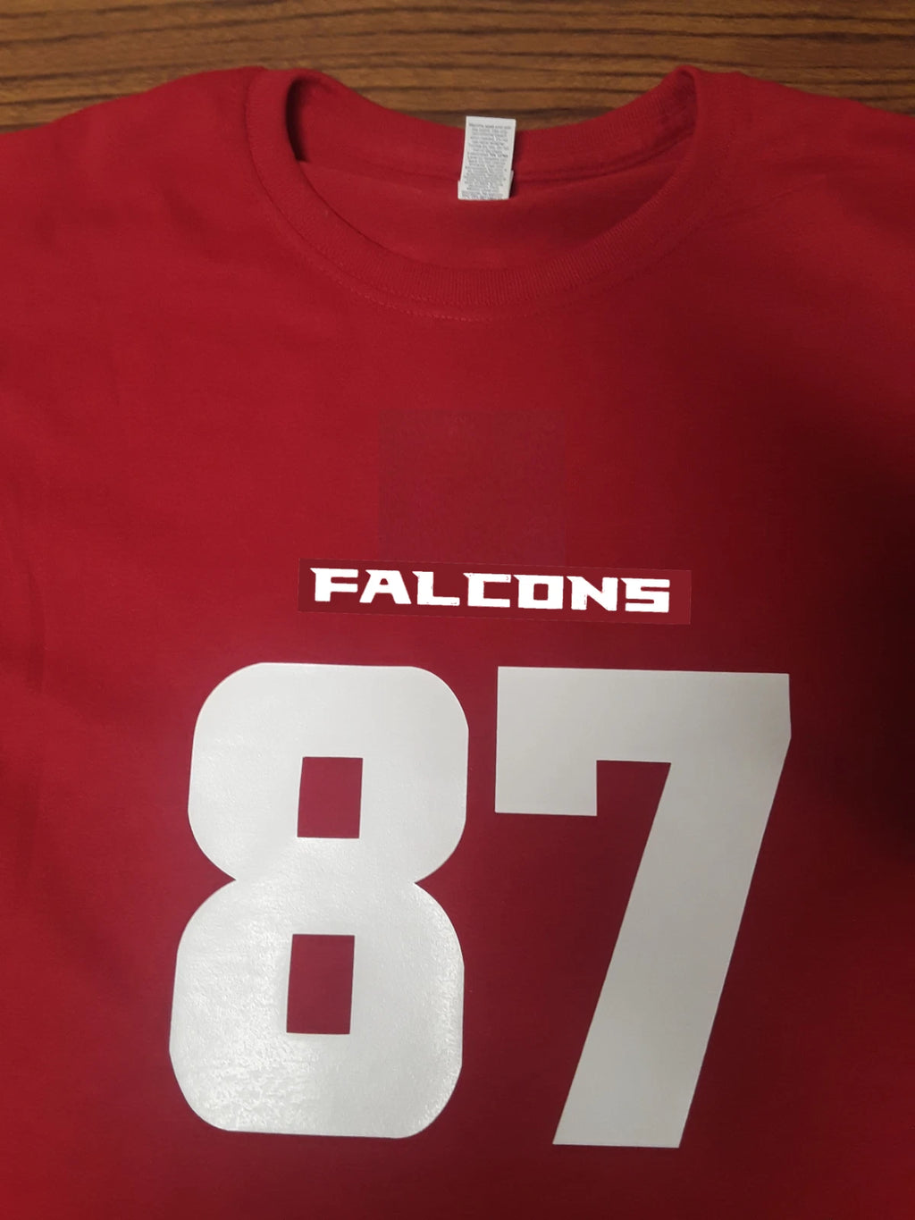 Atlanta Falcons CUSTOM Name & Number T-Shirt Jersey Personalized Tee New