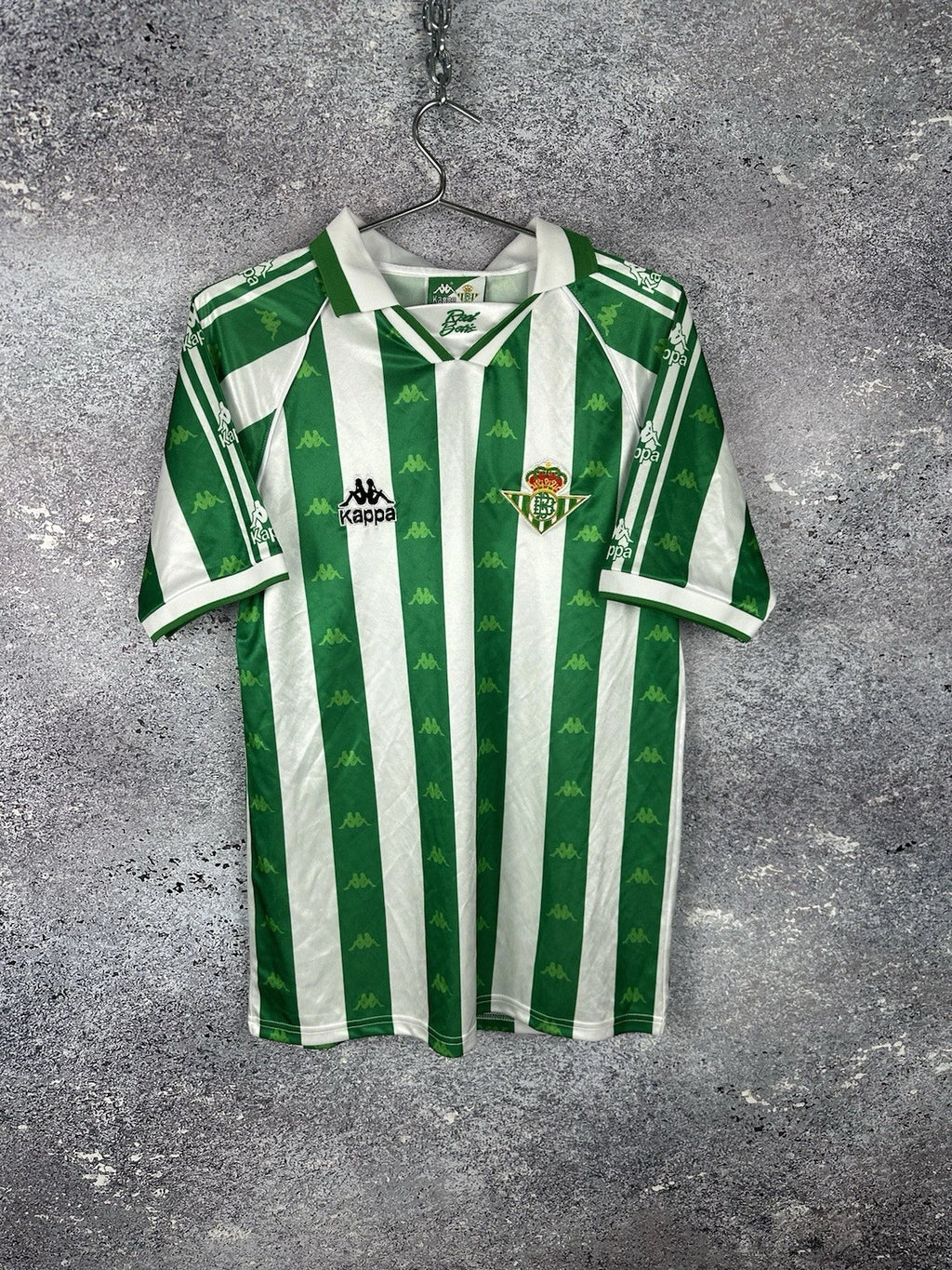 Kappa Real Betis 1995 1997 Retro Soccer Jersey Vintage Football Shirt Green M