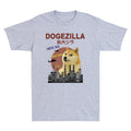 Dogezilla T-Shirt | Funny Doge Meme Shiba Inu Dog Sunset Vintage Men's T-Shirt