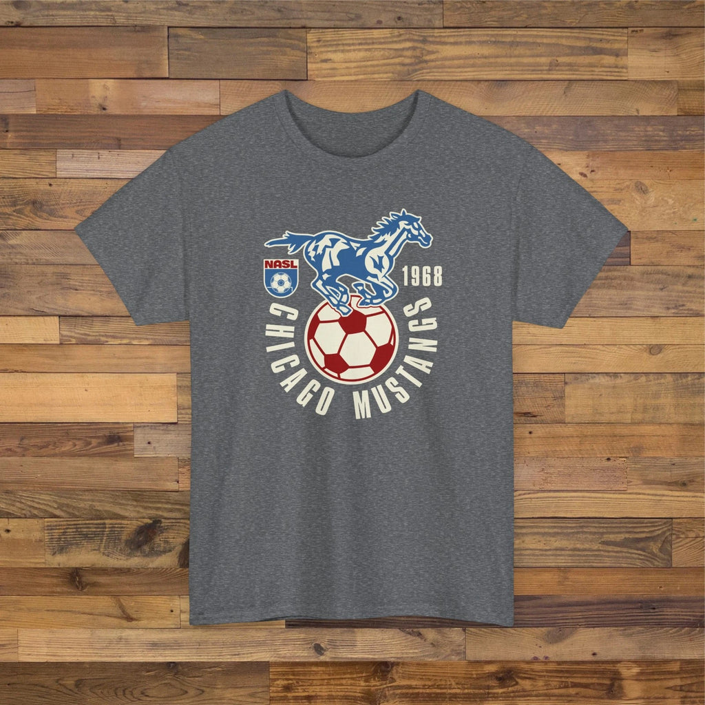 Chicago Mustangs 1968 NASL Vintage Soccer Premium Unisex T-Shirt - Cubs Bulls