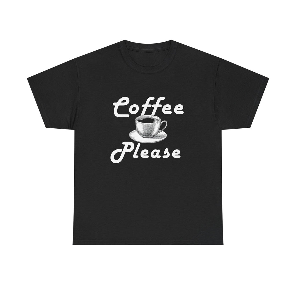 Coffee Please Motorcycle Tee | Funny Biker Coffee Shirt