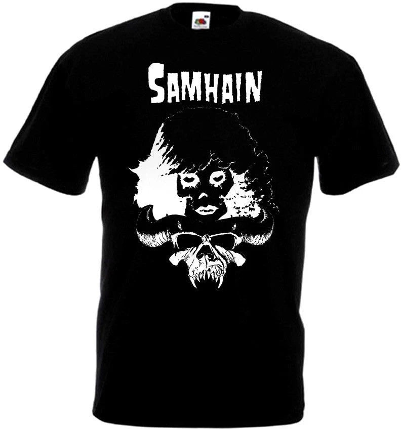 Samhain v5 T shirt black poster horror punk band all sizes S-5XL