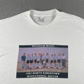 Vtg Hanes XL White T Shirt 1993 North Kingstown Soccer Invitational Made In USA