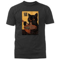 Cat Ramen Noodle Japanese Anime Manga Kawaii Cat Funny Humorous T-shirt