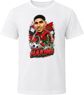 Achraf Hakimi, Morocco Caricature Soccer 2026 T Shirt