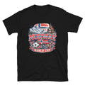 Norway World Cup Football Fan T-Shirt Red, White & Blue Unisex