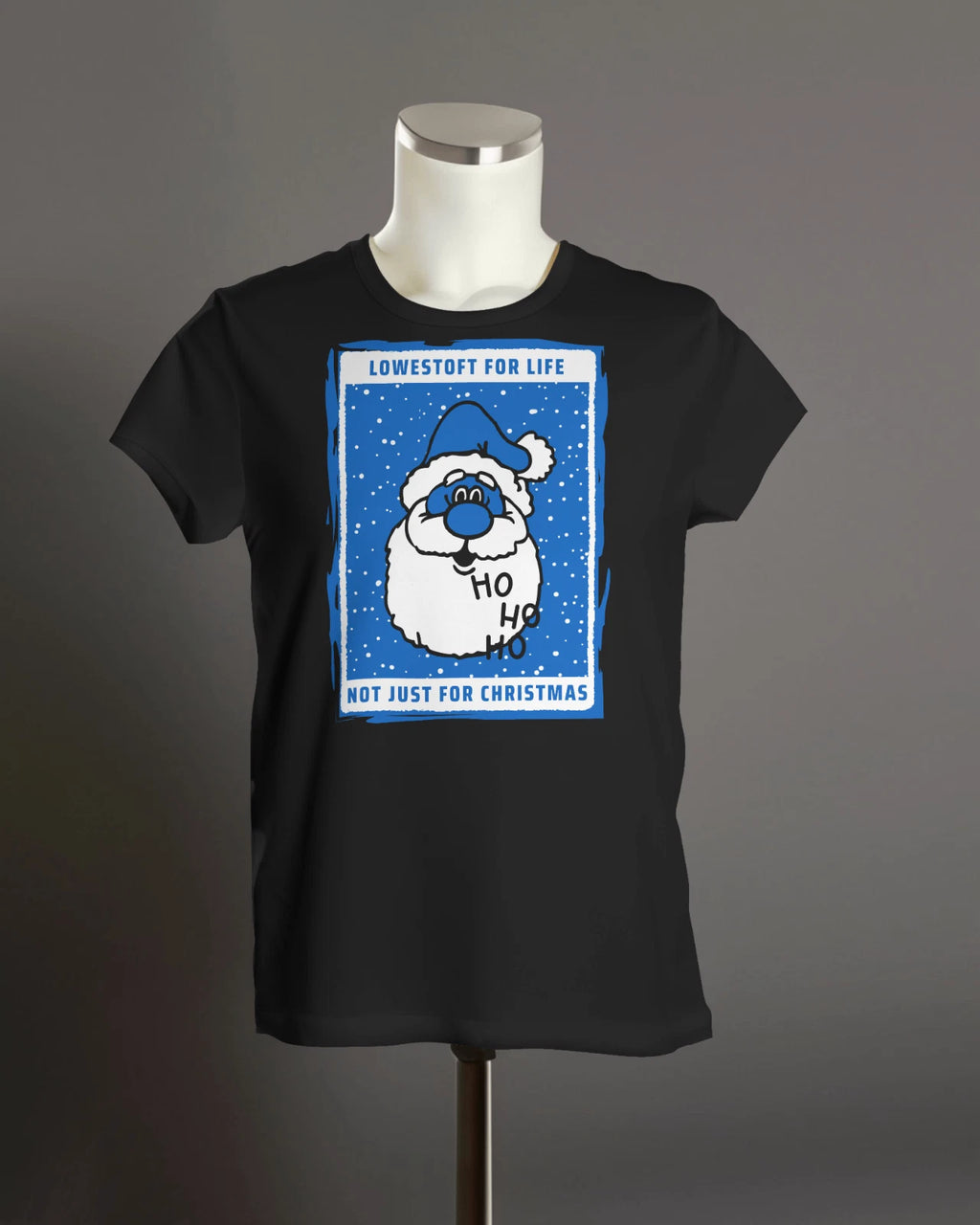 LOWESTOFT Xmas T Shirt | Town Trawler Boys Crown Meadow Suffolk Santa Christmas