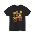 Fueled by Campfire Coffee T-Shirt Unisex Camping Hiking Outdoor Graphic Tee