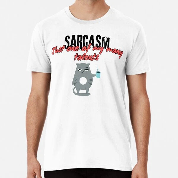 Sarcastic Cat T-Shirt S-5XL Best T-Shirt