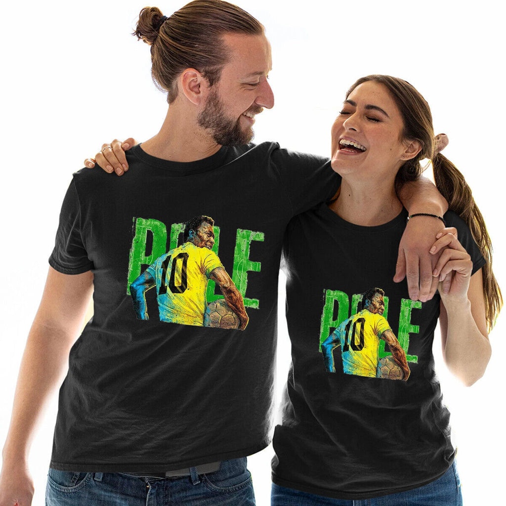 Pele Legend Soccer T Shirt Pele Brazil Shirt  Gift for Pele Lovers Unisex Top