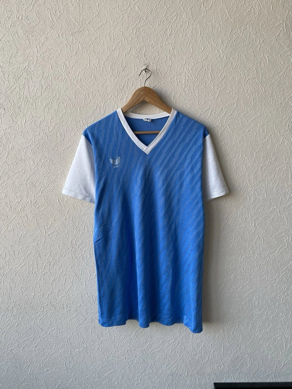 Vintage 1980s Erima Football Jersey Made in West Germany Soccer Shirt