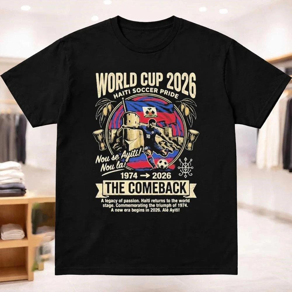 2026 Haiti Soccer Pride The Comeback Shirt