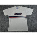 Adidas France 98 World Cup T-Shirt Mens Medium White Vintage Raglan Stripe