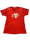 Vintage Soccer Shirt Adult Extra Large Red Y Coach Sportswear USA Made 80s Mens