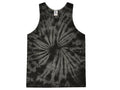 Black Tie Dye Tank Top Sleeveless T-Shirts , Adult S M L XL 2XL 3XL,Cotton