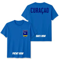 Curacao Football Unisex Kids T-Shirt Country Pride Soccer Tee #WC