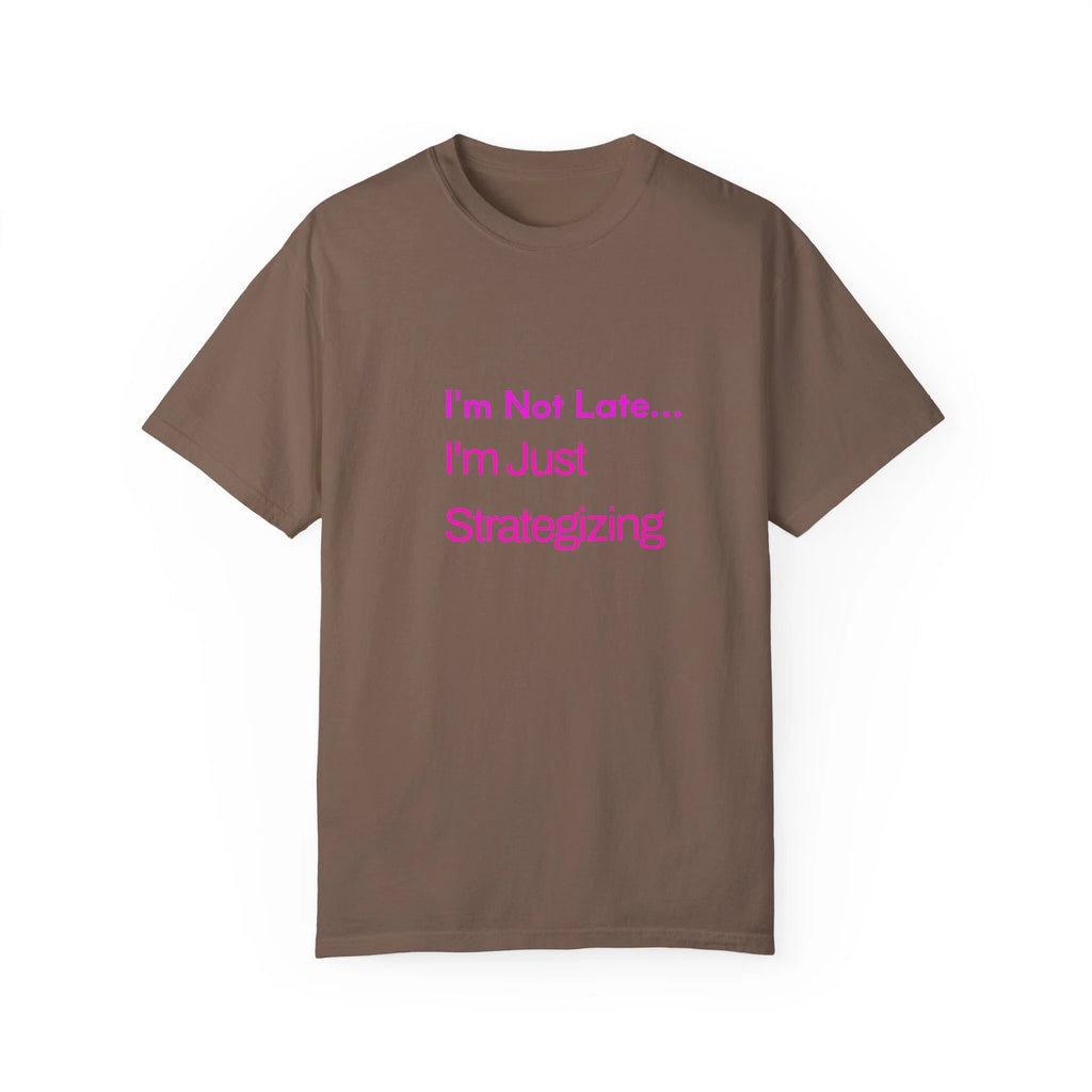 Funny Strategy T-shirt, Gift for Planners, Unisex Tee, Wearable Humor, Casual