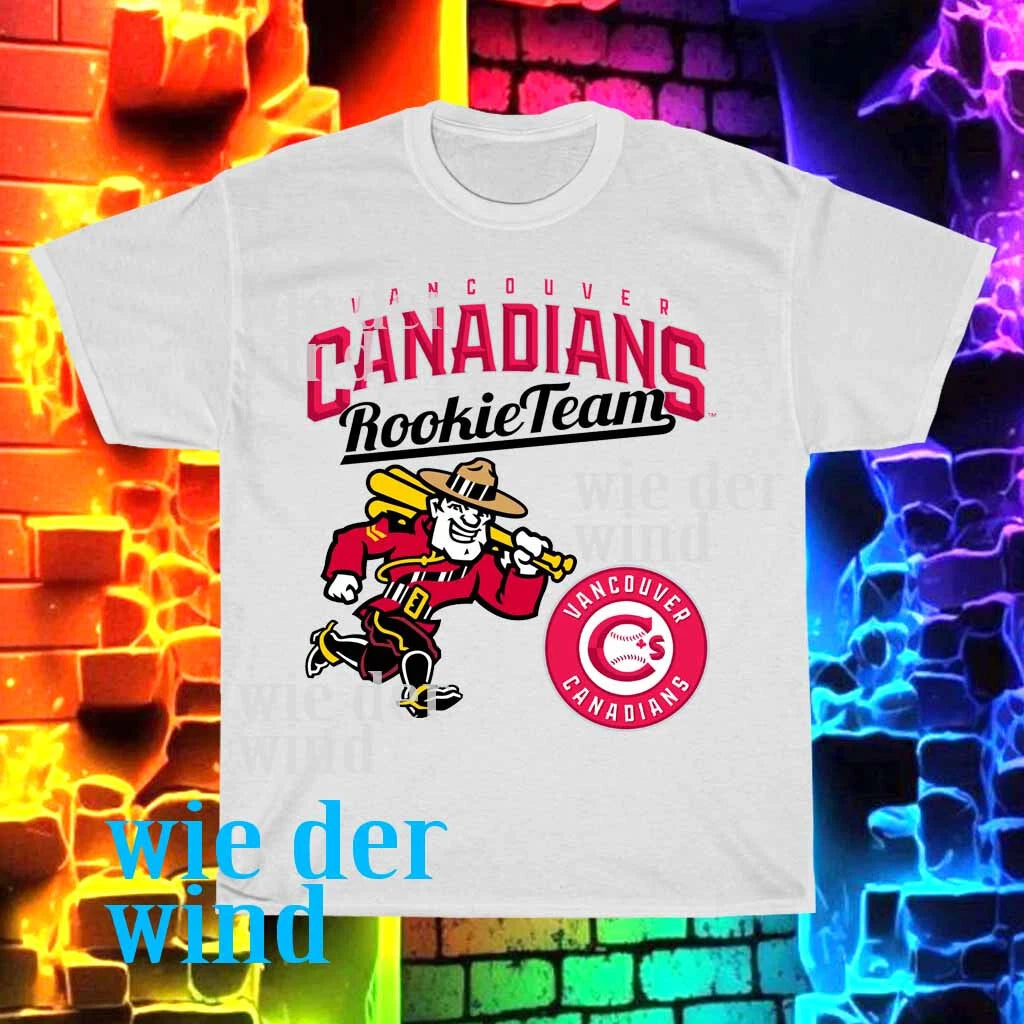 New Vancouver-Canadians Active Logo Men's T-shirt funny size S to 5XL