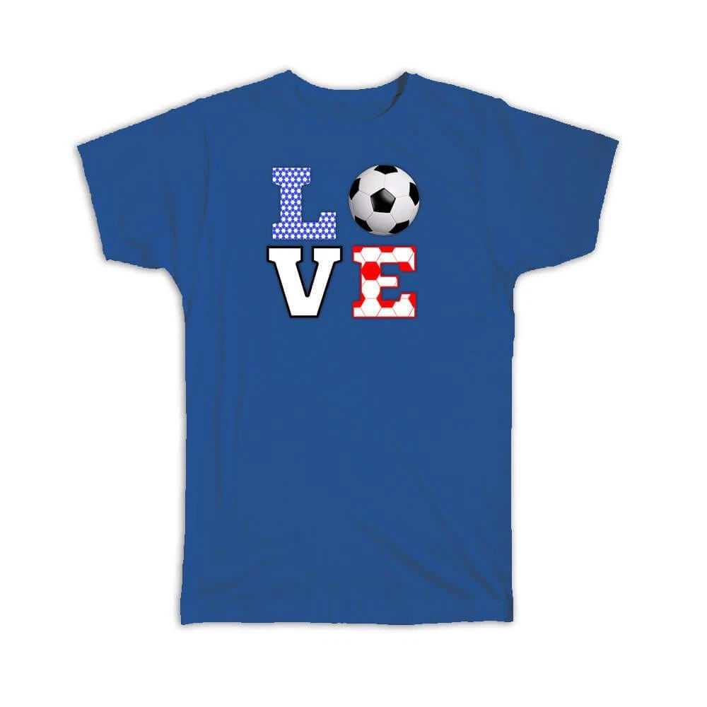 Gift T-Shirt : For Soccer Lover Haiti Haitian Colors Flag Football Independence