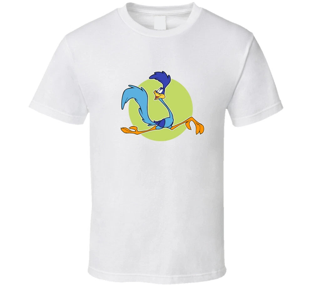 Roadrunner, T-shirt, Loony Tunes, Cartoon, Bird, Speed, Fast, Wyle E. Coyote