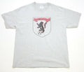 Large Force Seattle Sounders Crew Neck Cotton Polyester Gray Tee T-Shirt Top N33