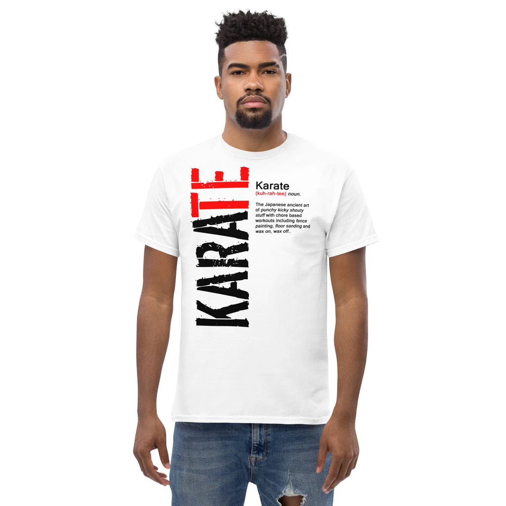 Karate Funny Definition (Light Edition) T-Shirt - Adult