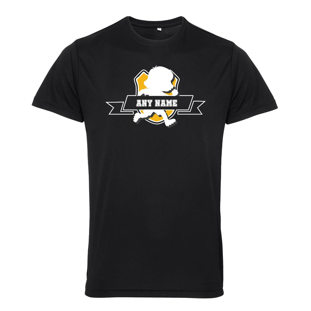 Personalized Kids T-Shirt Custom Name School PE Top Boys Girls Sports Gym Shirt
