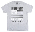 Ecko Unltd Men's T-Shirt Gray Heather with white design Graphic T-Shirt E022T220