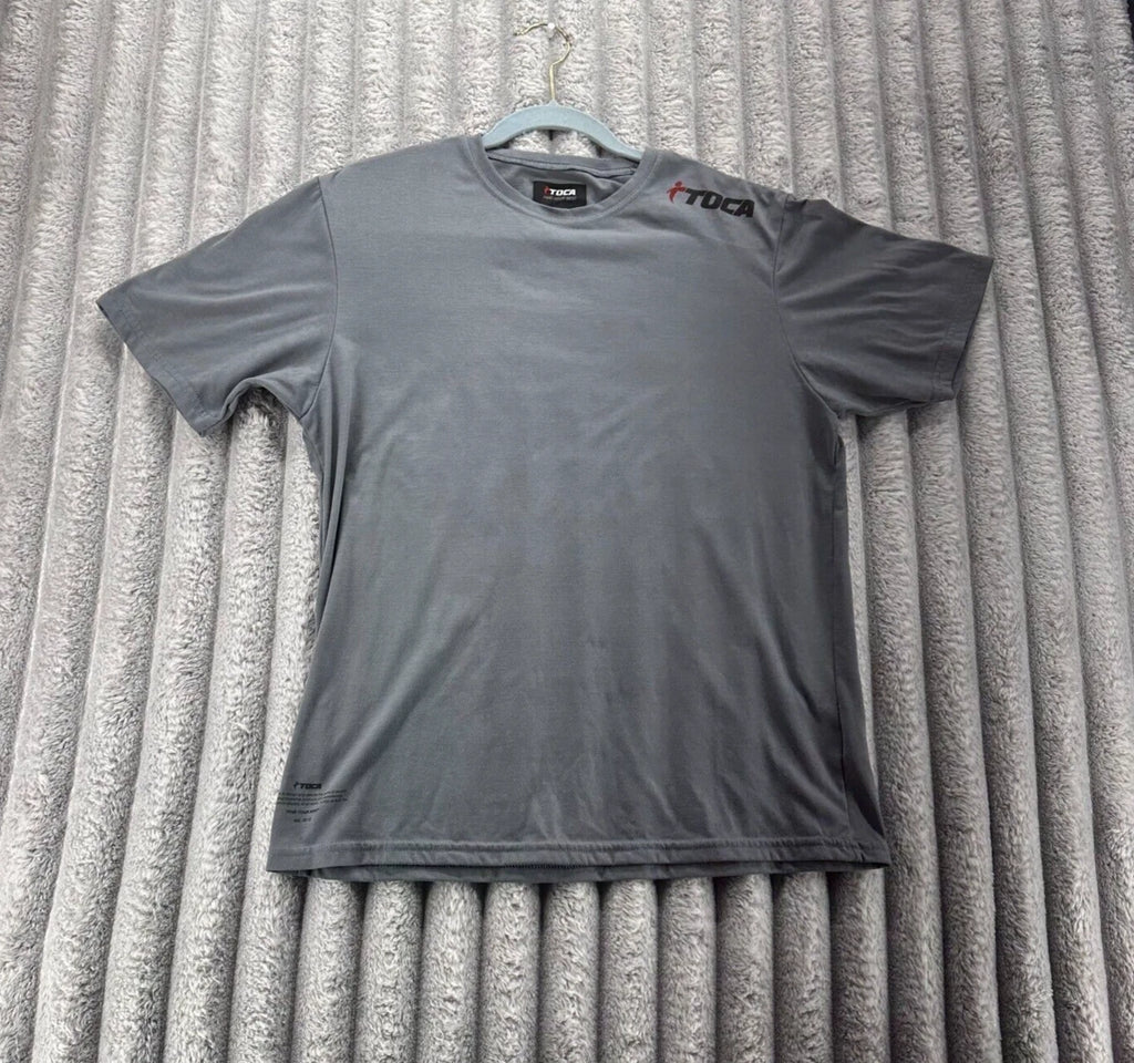 TOCA Soccer Graphic Tee Shirt Size M Gray FIND YOUR BEST Print Soccer Mom