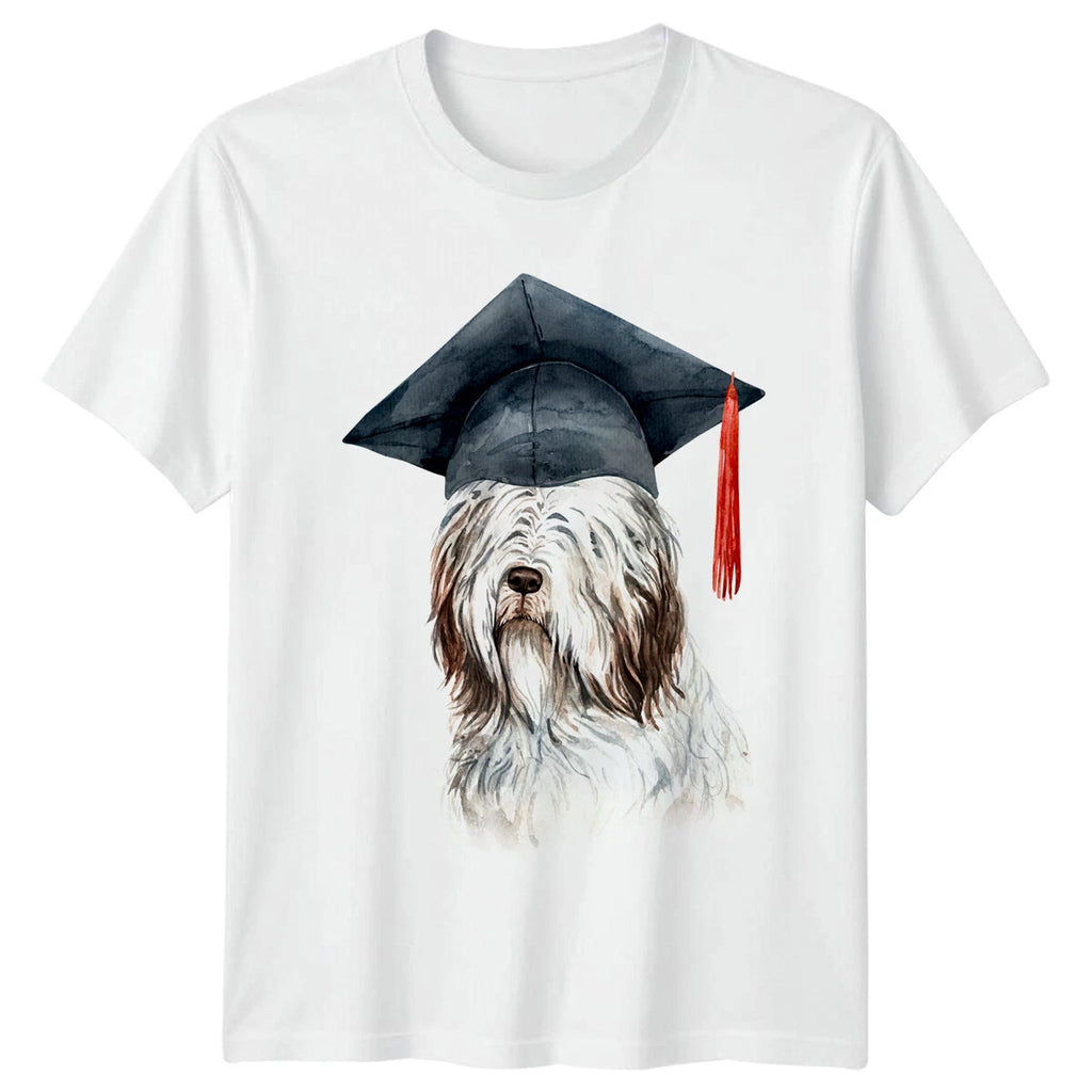 Graduation Dog Mens T-Shirt Cute Pet Lover Gift