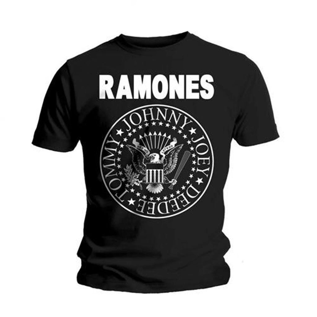 The Ramones Seal Logo Rock Punk Heavy Metal Official Mens T-Shirt Mens