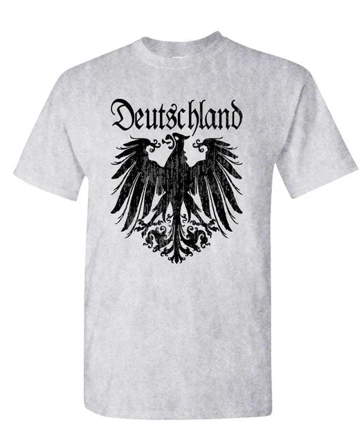 Apparel Black Deutshland eagle german soccer Shirt