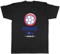 Personalised France 2024 Mens T-Shirt Football Soccer Supporter Fan Tee Gift
