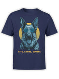 FANTUCCI Cool Shepherd T-Shirt | Sarcastic Dog Tee for Judgy Pet Lovers | Unisex