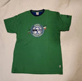 Vintage 90s Milano Italy Soccer Ringer Tee Graphic Futbol Basics Mens XL ⚽️