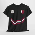 Qatar Number 10 Soccer Shirt, Qatari Soccer 2026 Jersey Style Shirt
