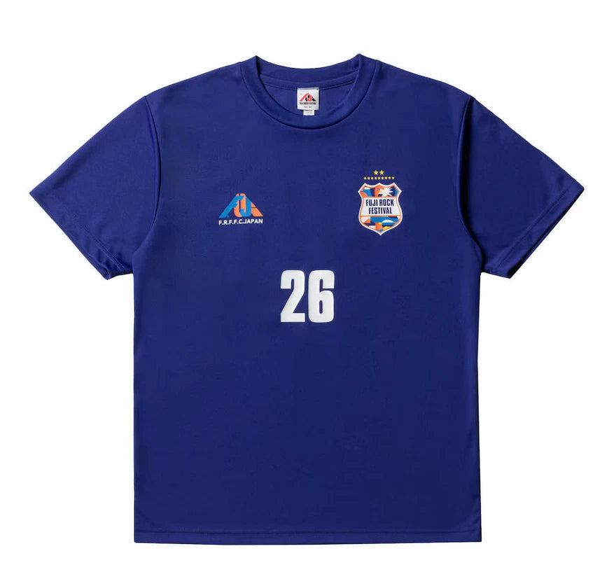 FUJI ROCK '26 Soccer T-Shirt Japan Blue 2026 Summer Unisex JP Limited Original