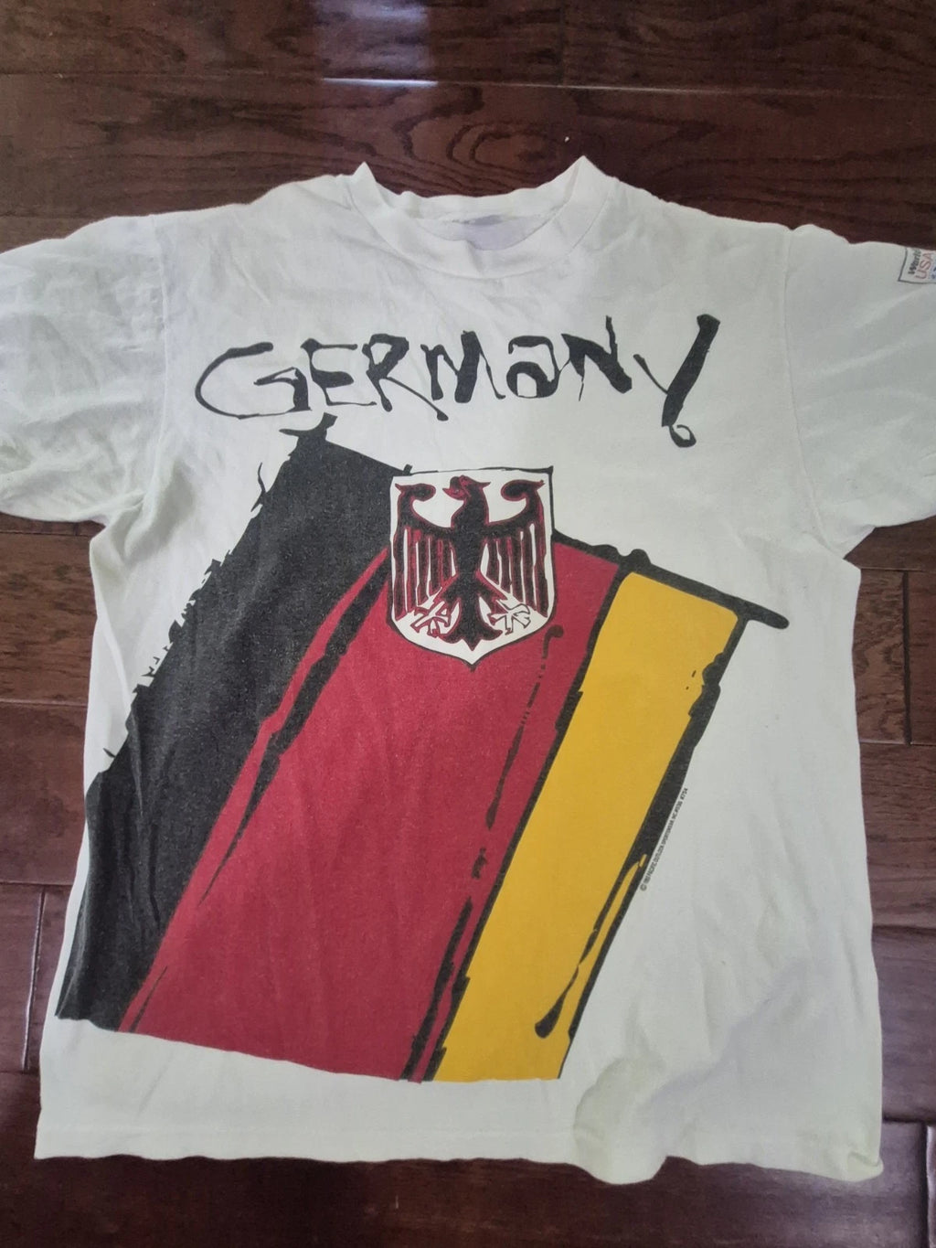 Vintage 1994' USA World Cup Germany Football Soccer T-shirts Sz Large Preowned